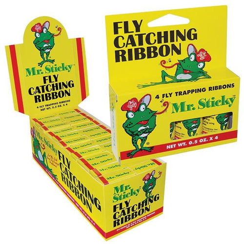 Mr. Sticky Fly Catching Ribbon (4 Pack)