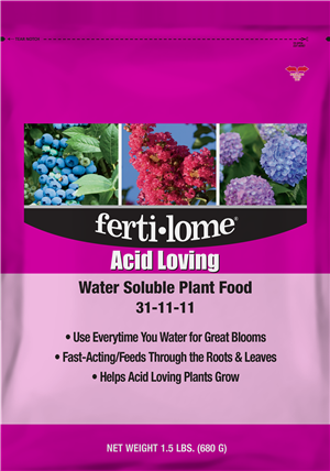 Ferti-lome Acid Loving Water Soluble Plant Food 31-11-11