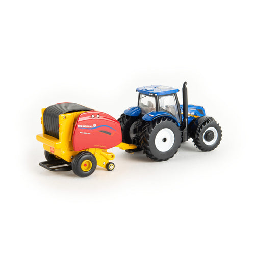 Tomy 1:64 New Holland Dairy Barn Playset