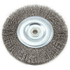 Crimped Wire Wheel Brush, 6-In.