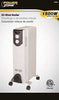 PowerZone Oil Filled Heater (1500 W White)