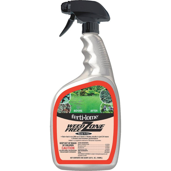 Ferti-lome Weed Free Zone 32 Oz. Ready To Use Trigger Spray Weed Killer