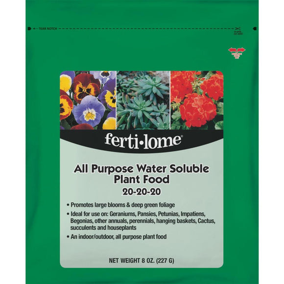 Ferti-lome 8 Oz. 20-20-20 All Purpose Dry Plant Food