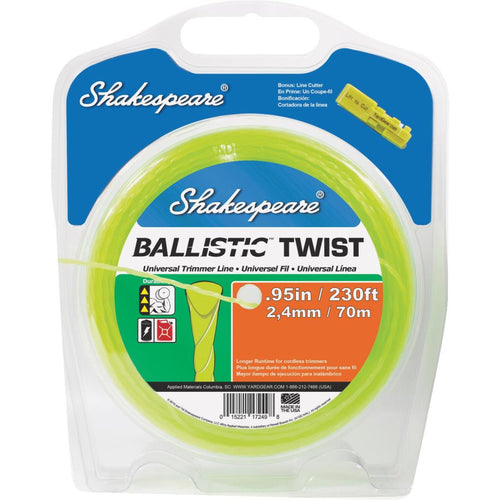 Shakespeare 0.095 In. x 230 Ft. Ballistic Twist Universal Trimmer Line