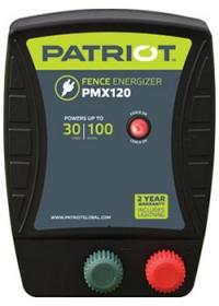 Patriot Pmx 120 110v Ac Powered Fence Charger, 30 Mile / 100 Acre (110 V)