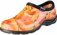 Sloggers® Women’s Waterproof Comfort Shoes (Size 8, Daffodil Yellow Chicken Print)