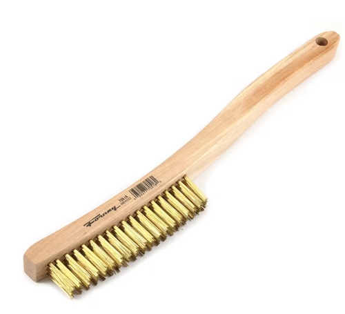 Forney Industries Scratch Brush with Long Handle