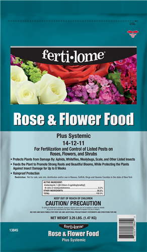 Ferti-lome Rose and Flower Food Plus Systemic 14-12-11