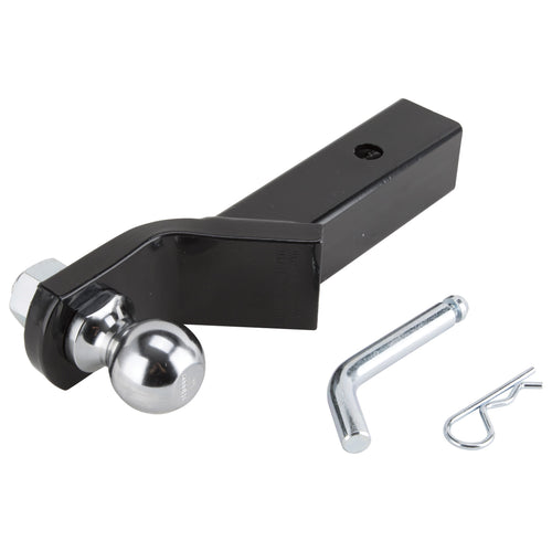 Vulcan Trailer Ball & Hitch Kit Steel Silver/Black Chrome/Powder Coated/Zinc Plated