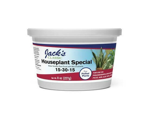 J R Peters Jacks Classic Houseplant Special Water Soluble Plant Fertilizer 15-30-15