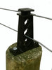 Dare Products Tower Style Wood Post Insulator (Black)