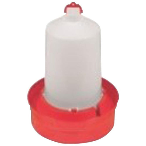 LITTLE GIANT DEEP BASE POULTRY WATERER (RED)