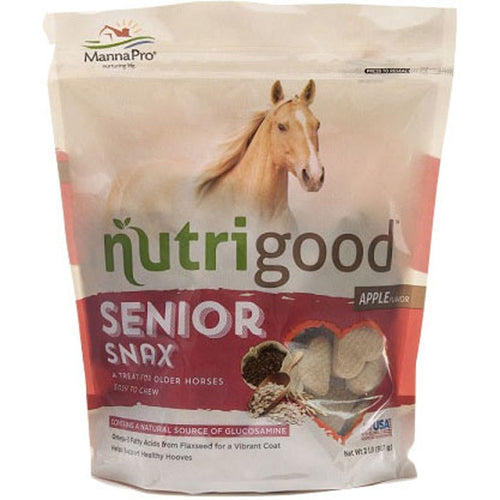 MANNA PRO SENIOR SNAX HORSE TREATS (2 Lbs)