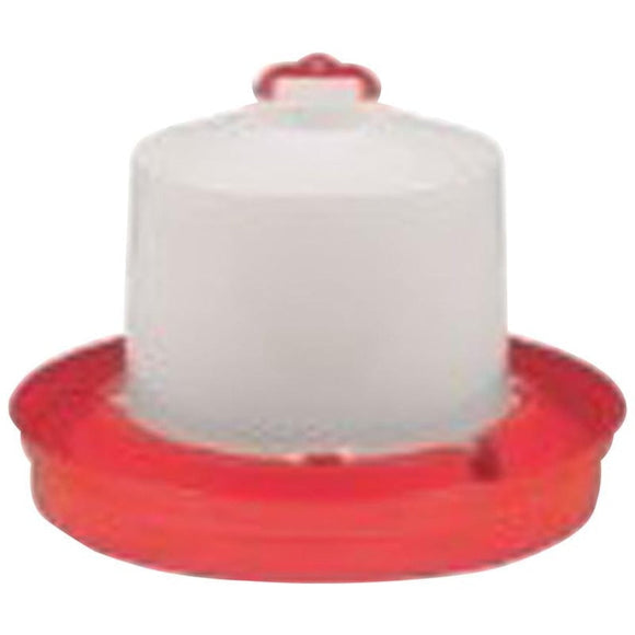 LITTLE GIANT DEEP BASE POULTRY WATERER (RED)