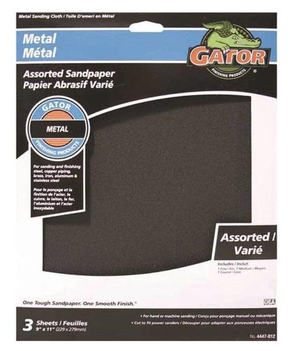 Gator Emery Cloth sanding sheets