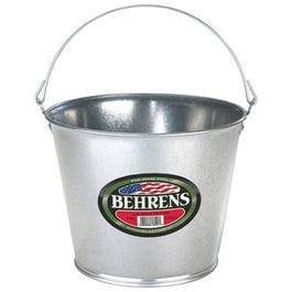 Galvanized Steel Pail, 5-Qt.