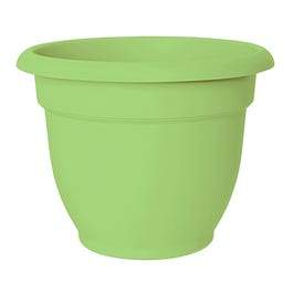 ariana self watering planter Ariana Planter, Plastic, Self-Watering, Honey Dew, 12-In. - Versailles, IN