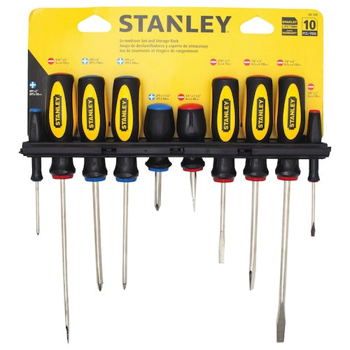 Stanley 10 pc Screwdriver Set