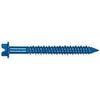 Masonry Screw Anchors With Bit, Hex Head, 1/4 x 2.25-In., 100-Pk.