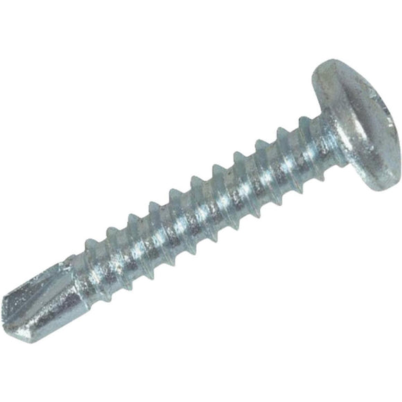 Hillman #10 - 16 x 1 In. Phillips Pan Head Self-Drilling Sheet Metal Screw (100 Ct.)