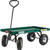 FARM-TUFF DECK WAGON METAL WITH FLAT FREE TIRES