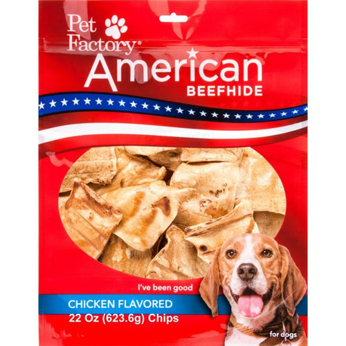 Pet Factory American Beefhide Chips